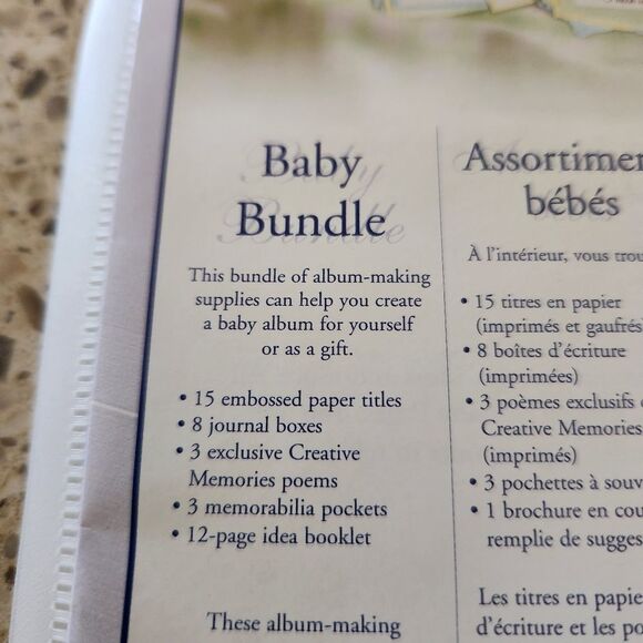 Creative Memories Bady Bundle Set Vintage 2004 Scrapbooking Crafting - Picture 3 of 10